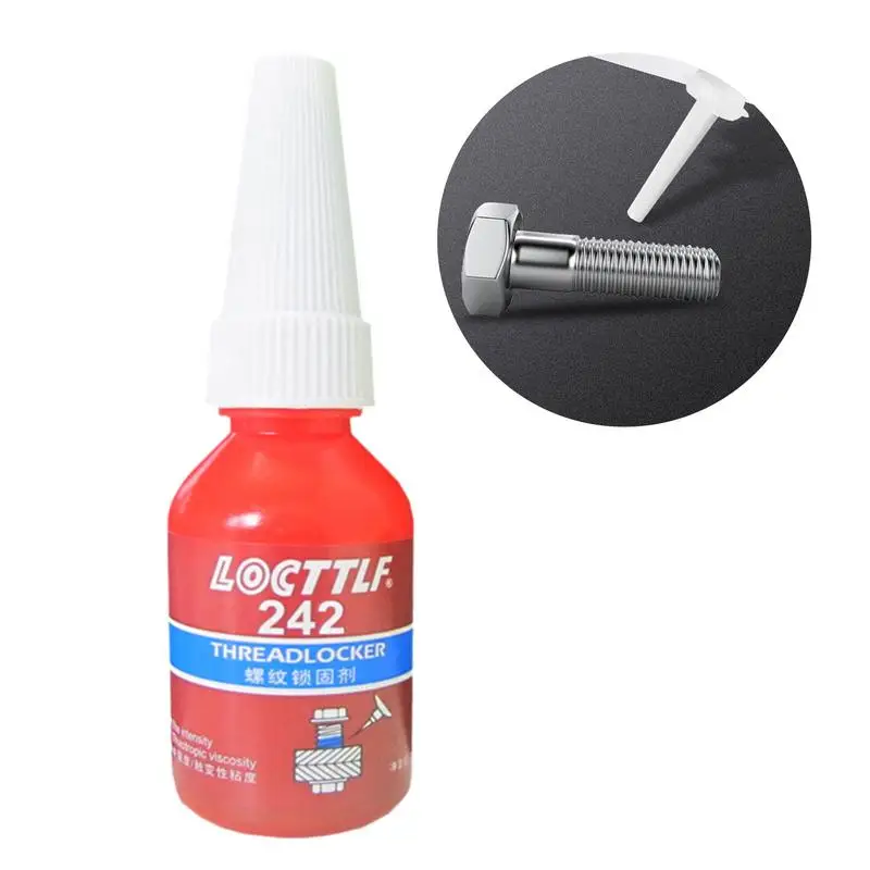 

10ml Threadlocker Loctite Blue Screw Glue Thread Locking Agent Anaerobic Glue Anti-loose Seal Adhesive 222 243 Screw Glue