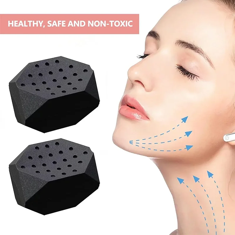 Jaw Exerciser Redefine Jawline Trainer Double Chin Jawliner Facial Chew Bite Muscle Anti-stress Face Fitness Ball 2pcs jaw exerciser chin line exerciser