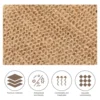2 PCS Jute Bath Gloves Scrubbing Towels for Body Shower Hand Cleaning Washing Tool 2