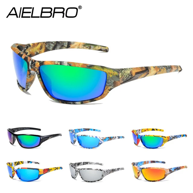 AIELBRO Men's Sunglasses Polarized Sunglasses Man Cycling Sunglasses  Women's Cycling Glasses for Men Bicycle Glasses - AliExpress