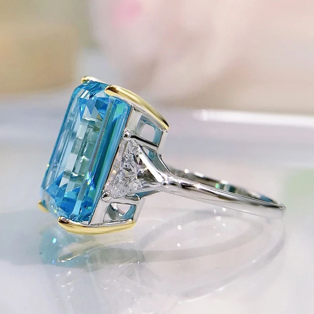 【希少】HERMES リング Aquamarine　51 希少】HERMES リング Aquamarine 51