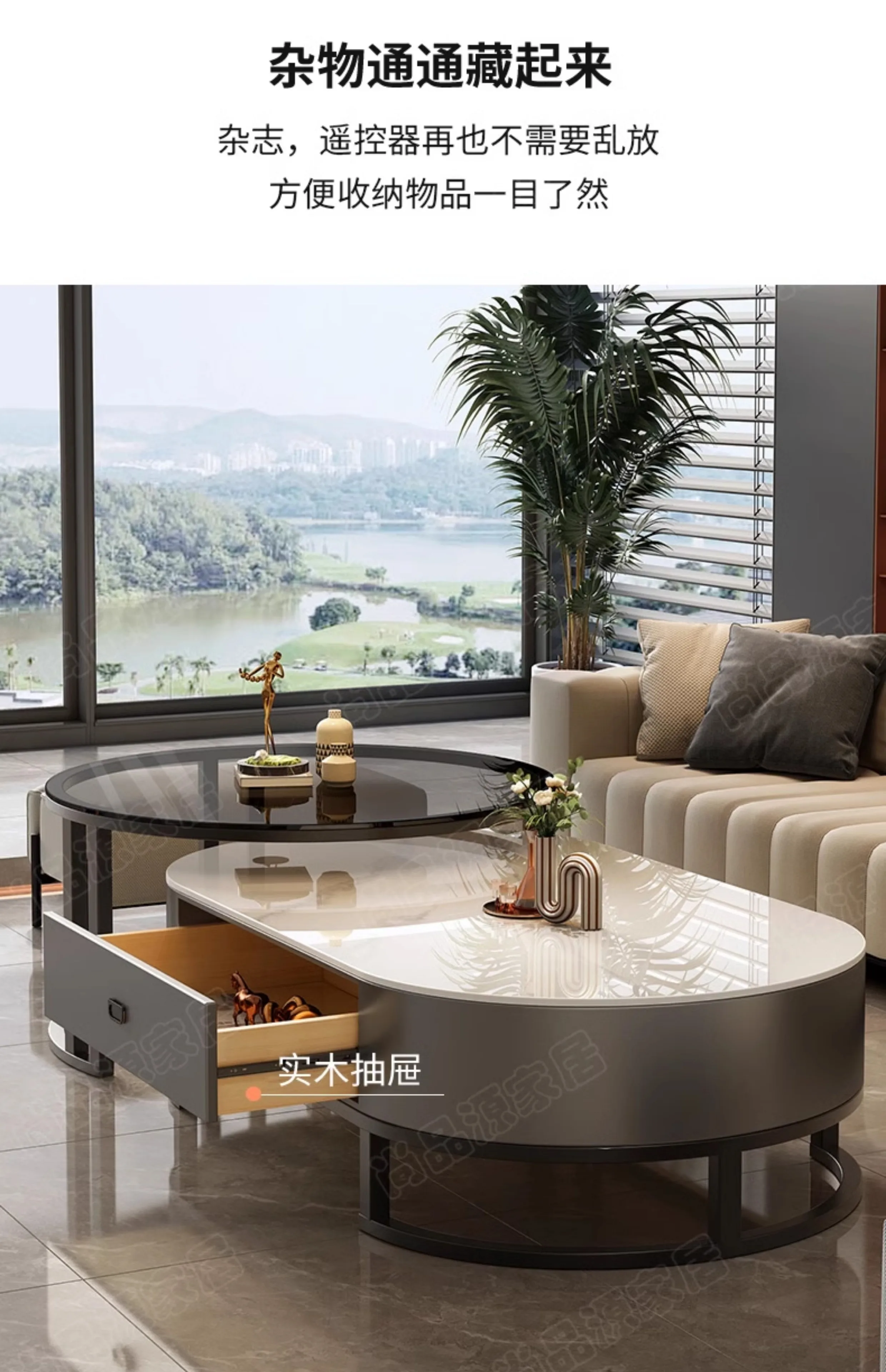 Cheap Minimalist Coffee Table Aesthetic Standing Luxury Nordic Coffee Table Computer Writing Unique Wood Couchtisch Furniture