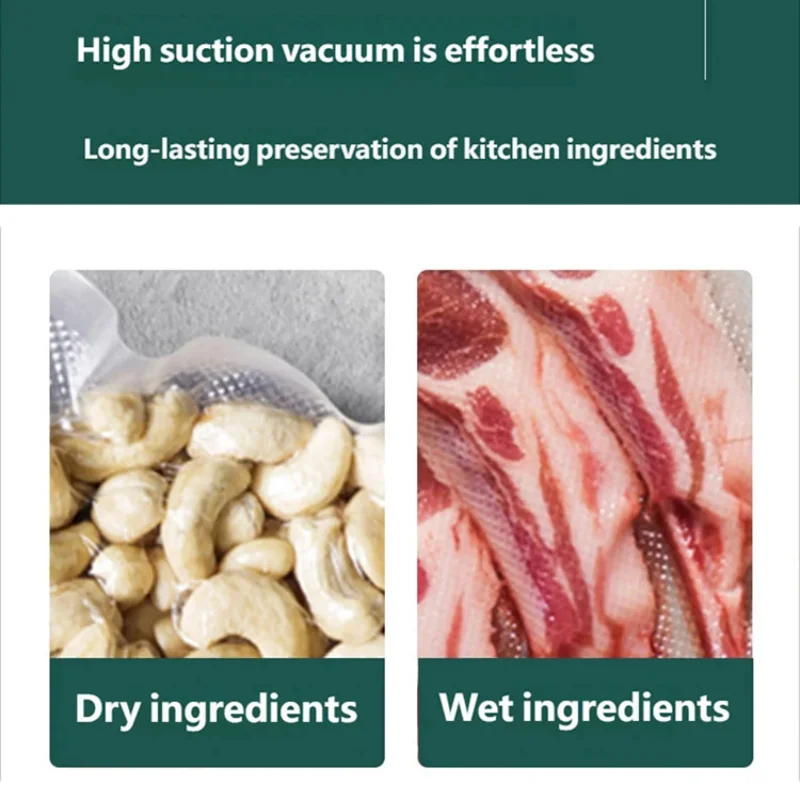 Household Vacuum Sealing Machine Small Food Preservation Fresh-Keeping Compression Sealing Machine Plastic Sealing Machine New 5