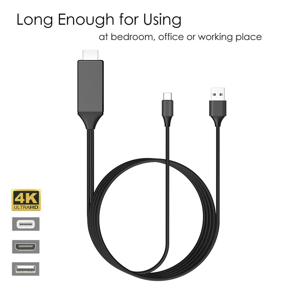 USB C Ÿ ȣȯ ̷  ̺, 4K TV ڽ   ̺, ȵ̵  ͽټ ̺, L9