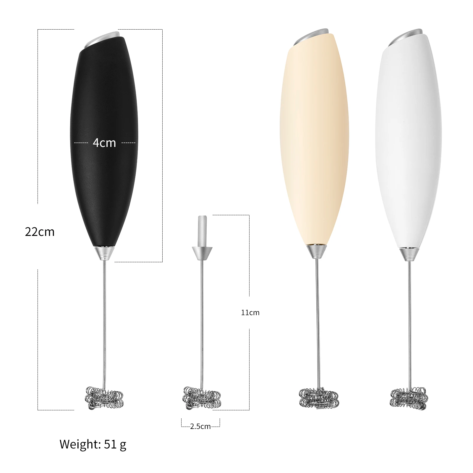 Mini Electric Coffee Blender hand immersion blender electric whisk hand blender food blender electric egg beater Handheld Eggbeater Bubble Drink Stir Bar Household Handheld Kitchen Beat Up Cream Stirring
