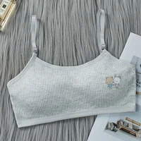 8-16 ans enfants soutiens-gorge jeunes filles sous-vêtements adolescents formation soutiens-gorge femmes coton enfants mignon brassière bustiers fille Sport soutiens-gorge 6