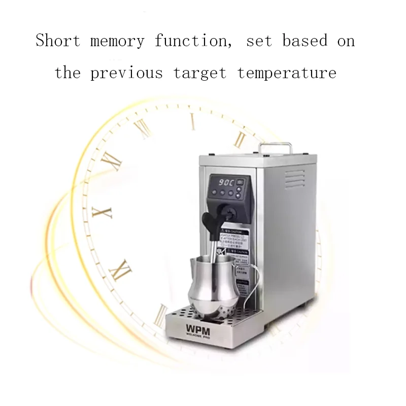 WPM Milk Frother Tea Shop Commercial Automatic Steam Engine Coffee Frothing  Machine Intelligent Full Setting Temperature