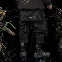 11 BYBB'S DARK Ribbons Multi Pockets Cargo Pants Men Hip Hop Streetwear Tactical Function Trouser Techwear  Harajuku Joggers Men 2