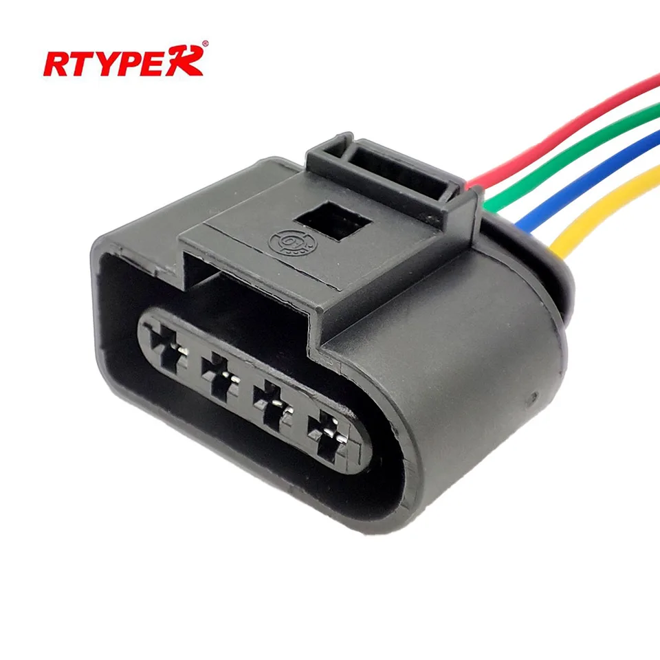 Kit De Connectique Prise électrique 4 Pins Pour Bobine D'allumage - Compatible Audi, VW, Seat, Skoda Et Autres