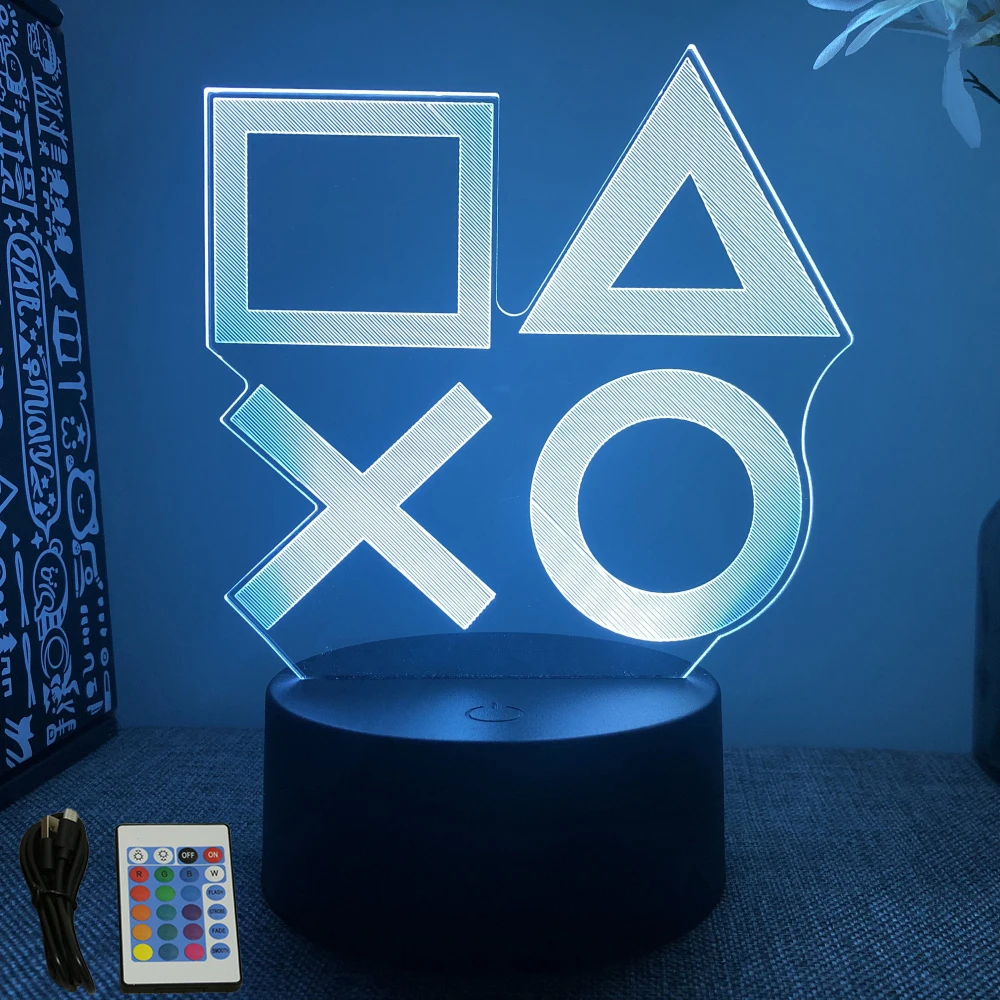 Neon Gamer 3D LED Night Light
