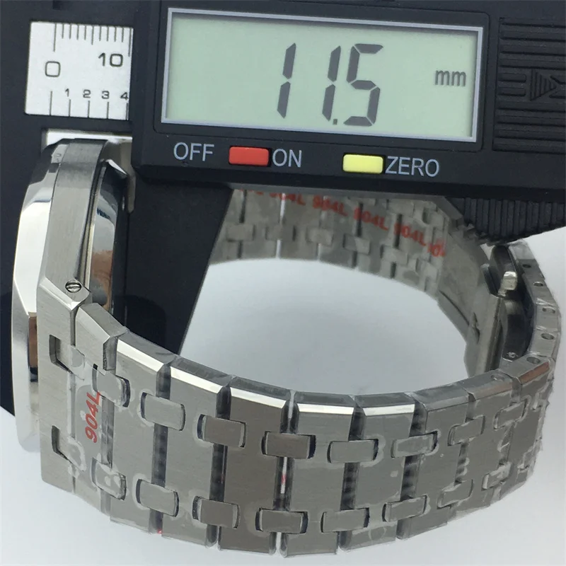 BLIGER 41mm Men's Mechanical Watch Multi-color Stainless
