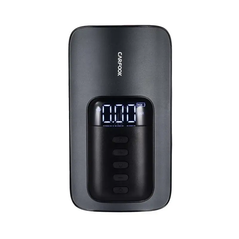 

Multi-Function Car Air Pump Cordless Portable Tire Inflator Air Compressor Rear Warning Light Preset Tire Pressure With