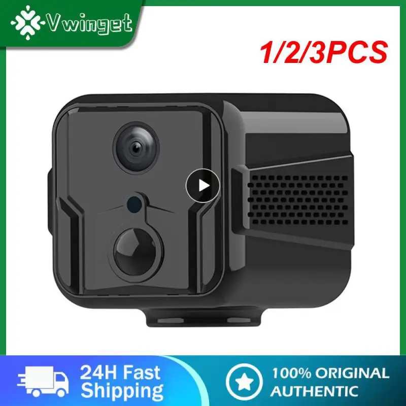 

1/2/3PCS 4G/WiFi Wireless Mini Camera Two-way Audio Remote Network Monitoring 1080P IP Camera Night Vision Video Recorder