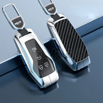 Custodia portachiavi per auto in lega Tpu per Ford Fusion Mondeo Mustang F-150 Explorer Edge 2015 2016 2017 2018 accessori per auto - Custodia portachiavi per auto in lega Tpu per Ford Fusion Mondeo Mustang F 150 Explorer