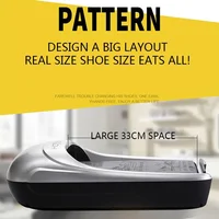 Shoe Cover Dispenser Disposable Waterproof Non-Slip Shoe Cover Dispenser Indoor Shoe Cover Pedal Machine Laminating Machine 1