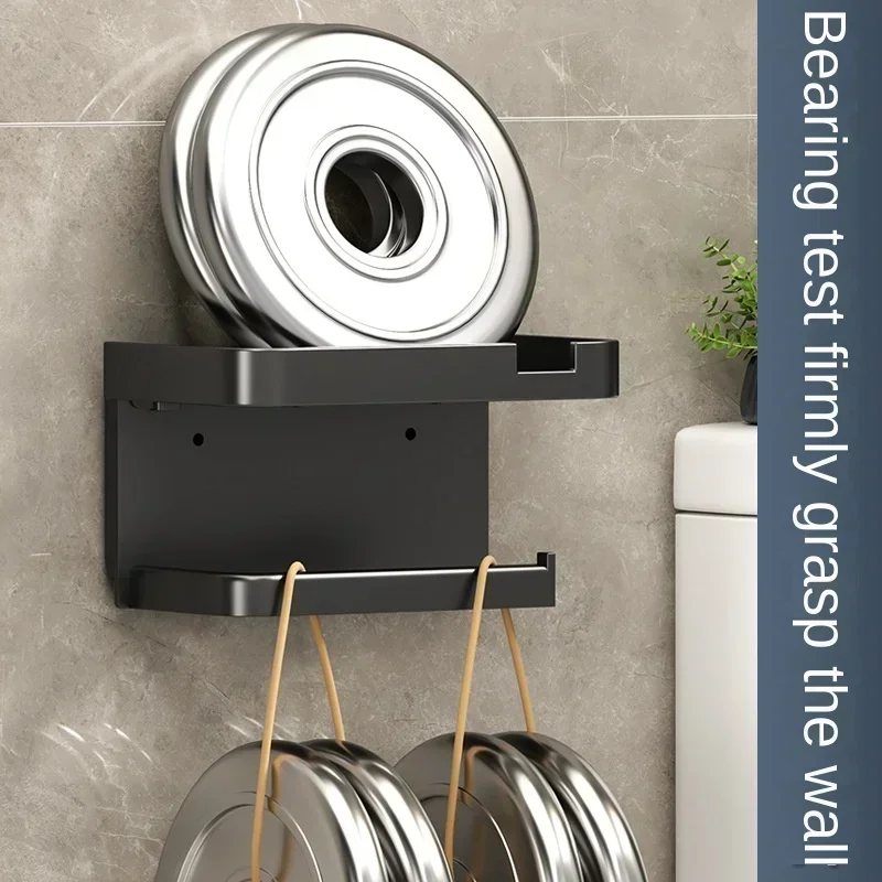 Toilet Paper Holder Wall Mounted Rustproof Thickened Plastic Storage Rack for Bathroom Kitchen toilet paper rack,toilet paper holder,toilet roll holder