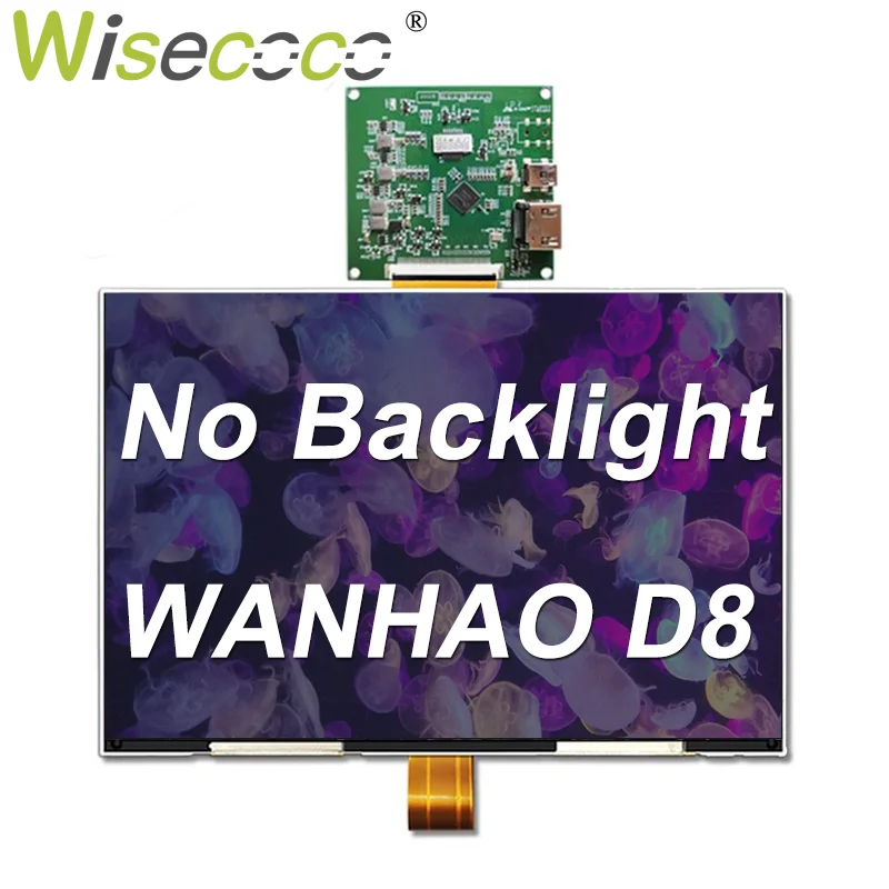 Wanhao Módulo de Tela Lcd d8 Anycubic Photon x Uniz Slash Impressora 3d 8.9 2k Display Lcd - Imagem 2