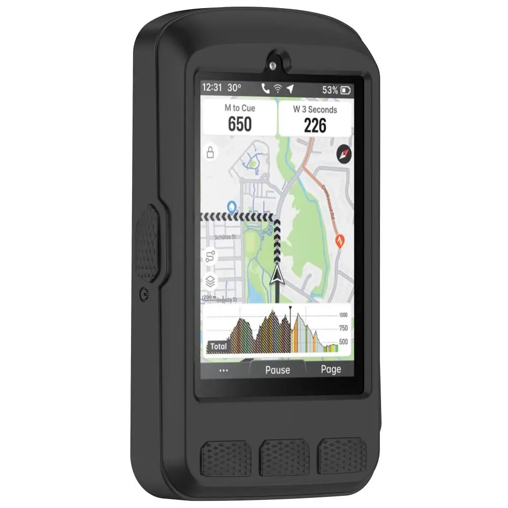 Watch Accessories Silicone Protective Cover Lightweight Anti-collision Case Cover Bumper Soft For Wahoo ELEMNT ACE Bicycle Computer