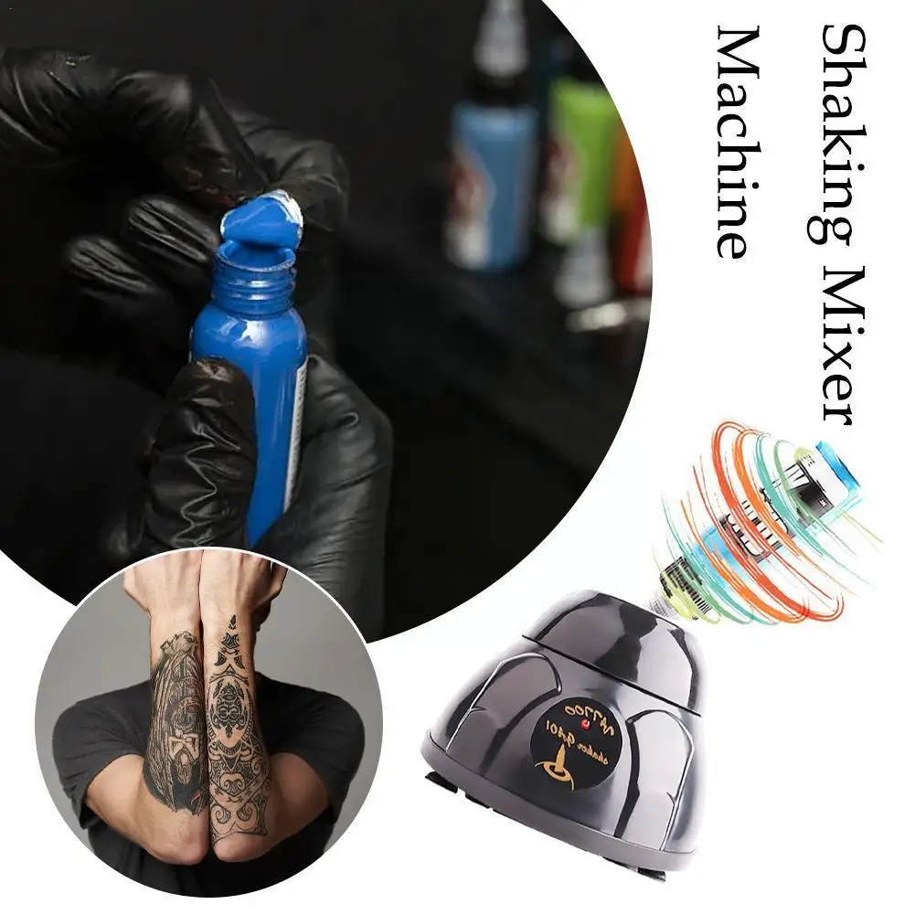 

Electric Tattoo Pigment Ink Shaker Salon Mixer Vortex Stirrer Nail Tattoo Polish Pigment Shaker Vortexer Ink Liquid Machine S3t1