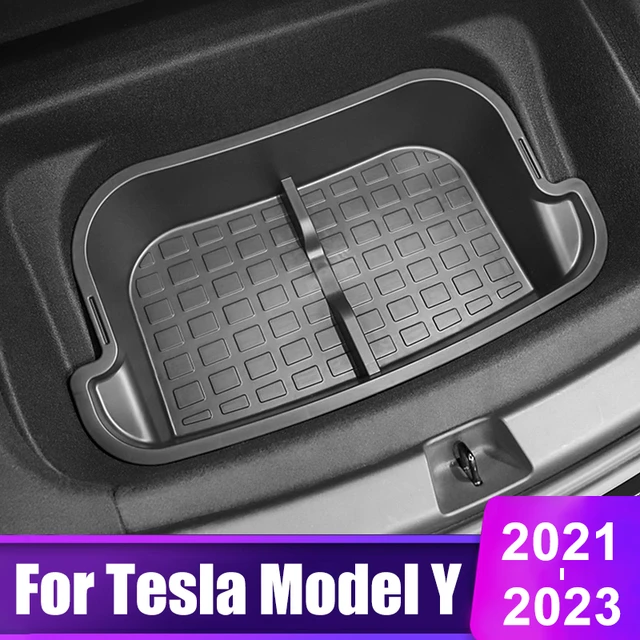 For Tesla Model Y 2021 2022 2023 2024 Front Trunk Storage Box Tray Luggage  Box Pad TPE Waterproof Accessories