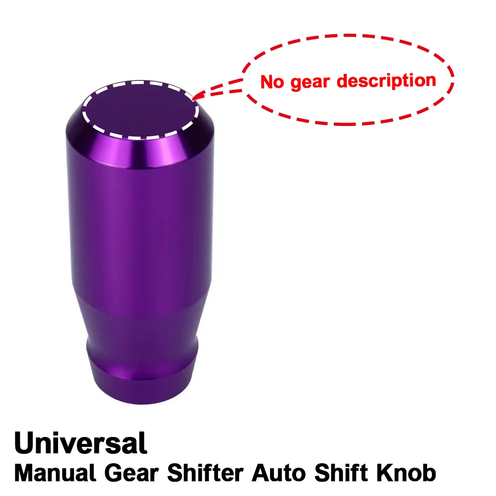 Car Gear Shift Knobs Car Gear Shift Knobs 78mm Aluminum Alloy Weighted Shifter Knobs Metal Gear Lever Stick Handle Car shift handle Adapter included