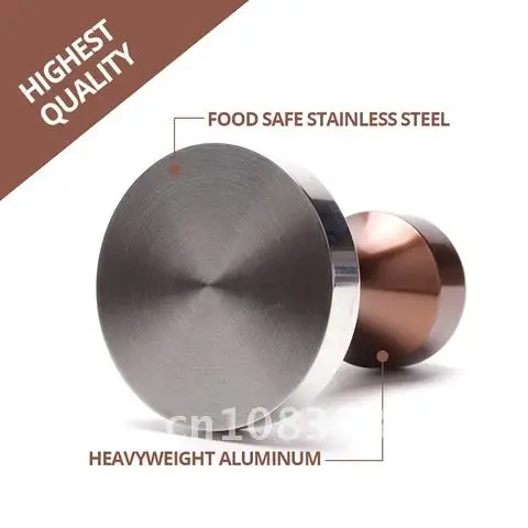 

Tamper Espresso - Barista Coffee Tamper Premium with Stainless Steel Base and Silicone Coffee Tamper Mat (49/51/53/58mm)