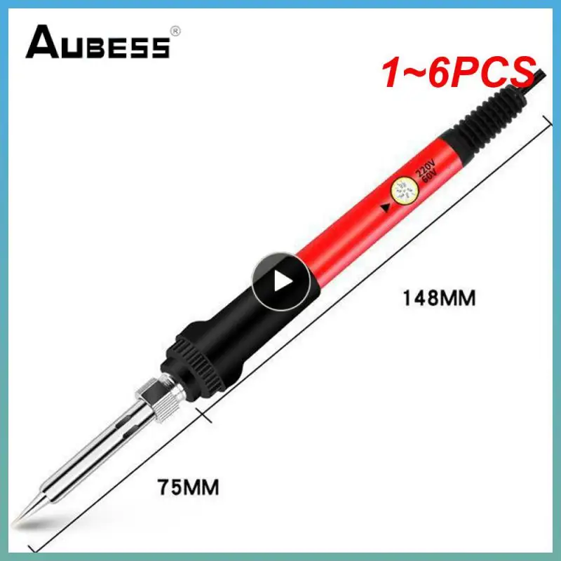 

1~6PCS Digital Electric Soldering Iron Rework Station 220V /110V Welding Iron Tools Temperature Adjustable Welding Soldering