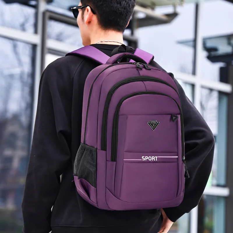 Herren-Rucksack mit großer Kapazität, lässiger Reise-Laptop-Rucksack für Damen, High School, Mittelschule, doppelte Umhängetasche 2026 im Angebot – Detail 28