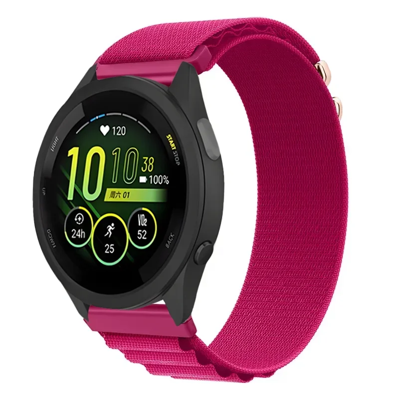 Nylon Loop Strap - Comfortable Wristband, 22mm/20mm