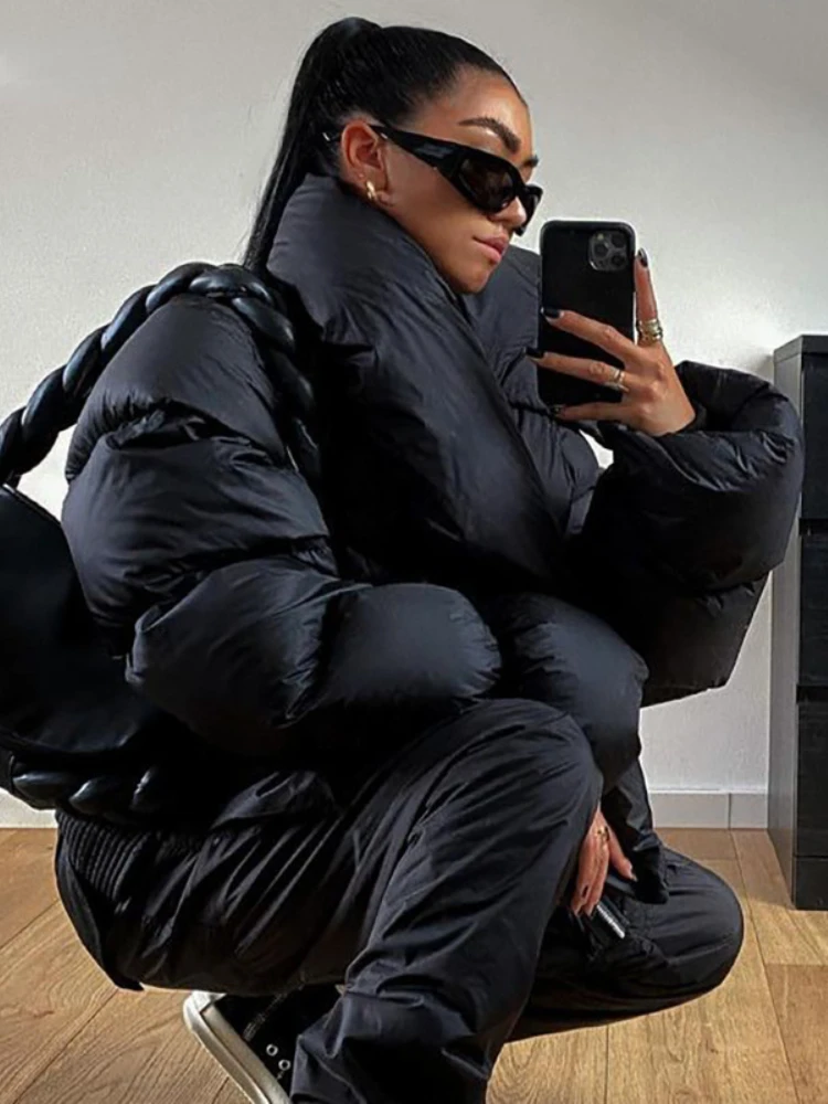 Oversized Coat Women Winter Casual Jacket Female Fashion