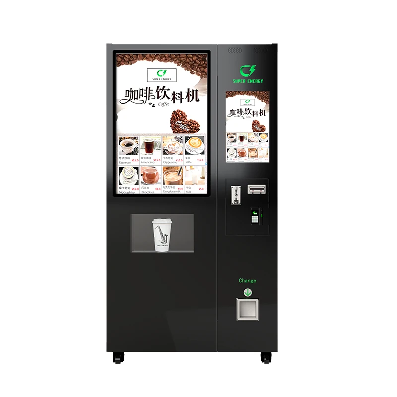 Hot Sale Coffee/Coffe/Cafe Vending Machine Professional Instant Cold And Hot Coffee Vending Machine 4