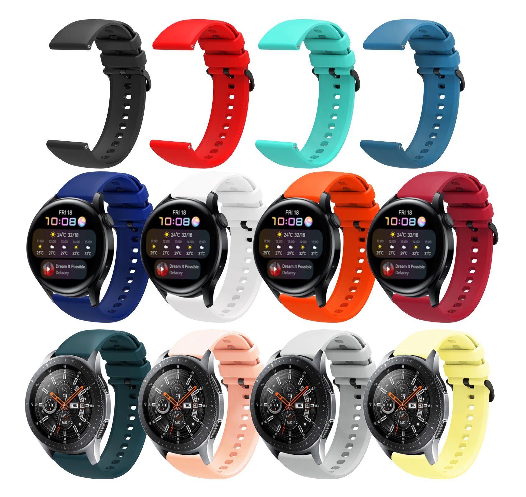 Рисунок 6 - Силиконовый ремешок для смарт-часов Amazfit GTR 3 Pro