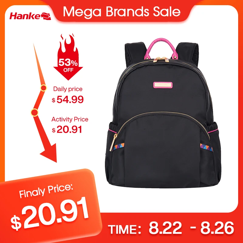 Hanke Women Backpack Fashion Design 