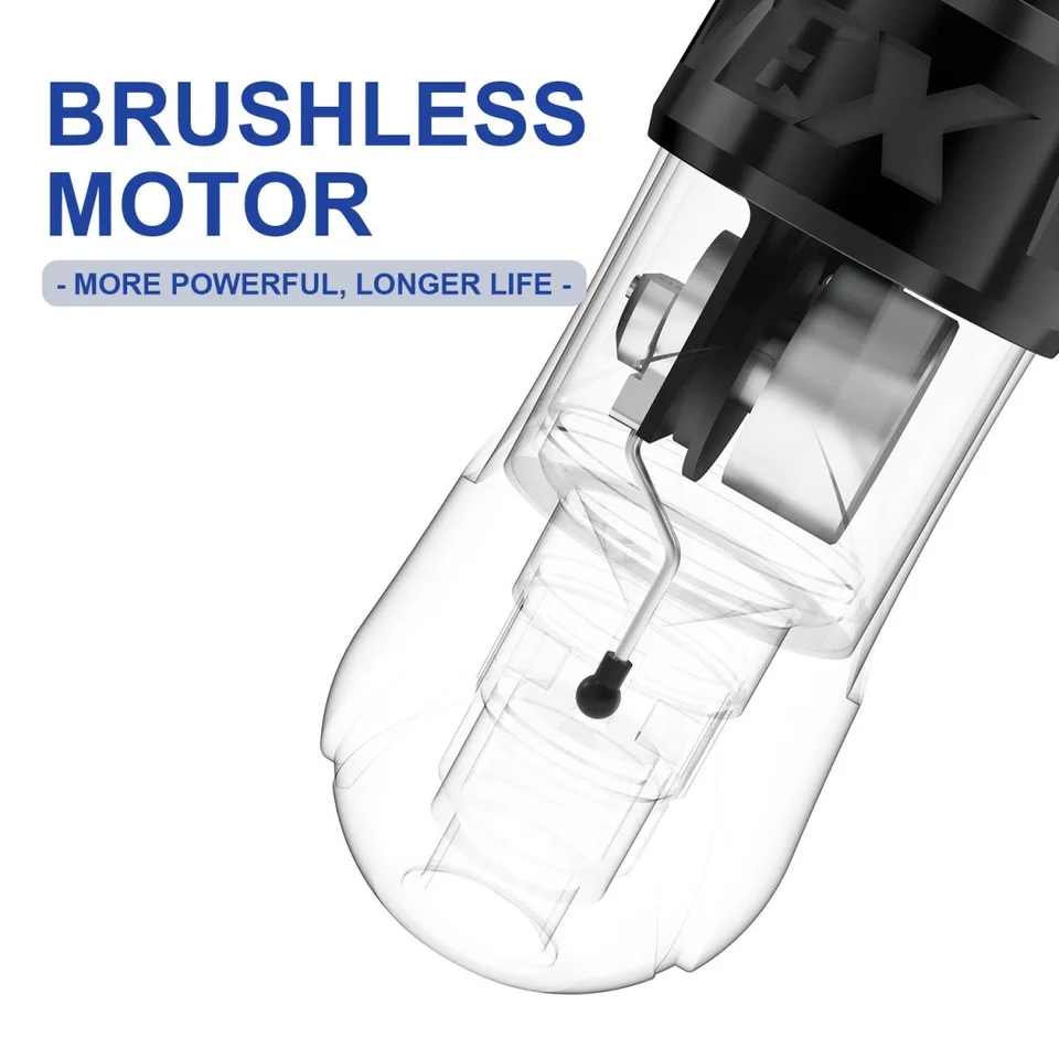 POPEIRONS ワイヤレスタトゥーペン VEX ダイレクトドライブ構造