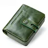 Wallets for Women Genuine Leather Short Bifold Fashion Women's Purses Card Holders Coin Purse Female Bags Women Wallet carteira 1