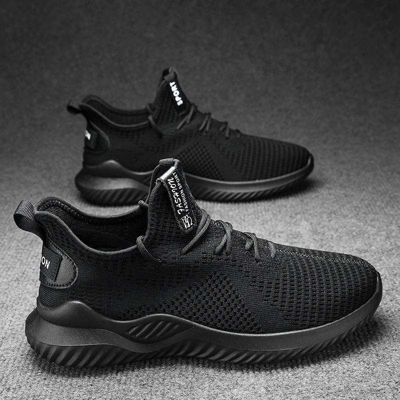 

2023 Lightweight Speed Running Shoes Comfortable Non-slip Soft Mens Shoes Plus Size Breathable Tennis Shoes Trendy Sneakers