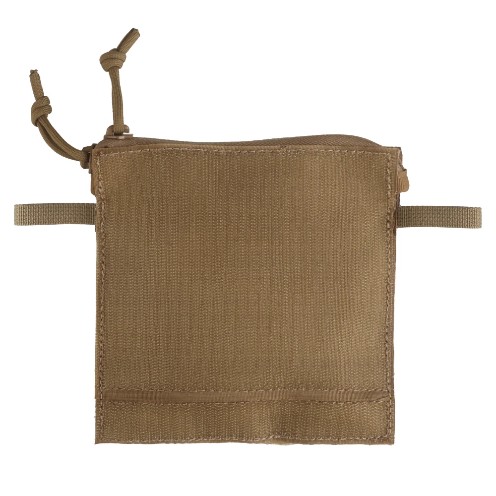 

Tactical Admin Pocket Small Pouch Hook And Loop Multipurpose Storage Pouch Zipper Closure Bag Insert Hunting Vest Accessories