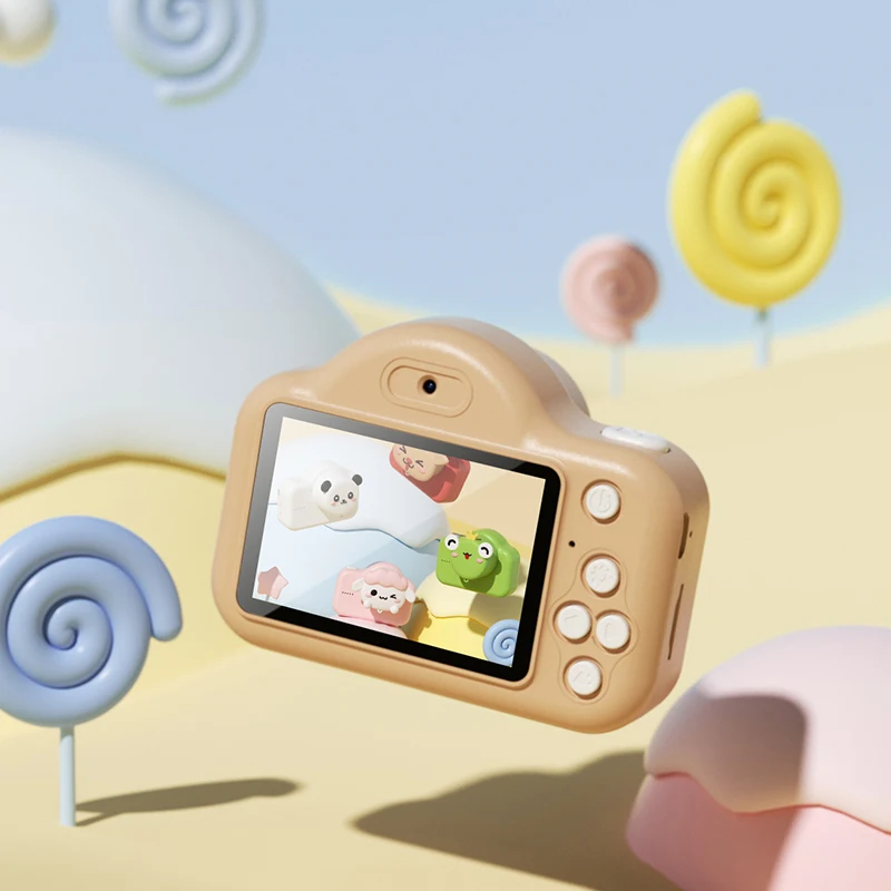 Kids Digital Camera Toys Mini HD Cartoon Children Cameras OutdoorPicture Videos Gifts For Boy Girl Birthday Christmas