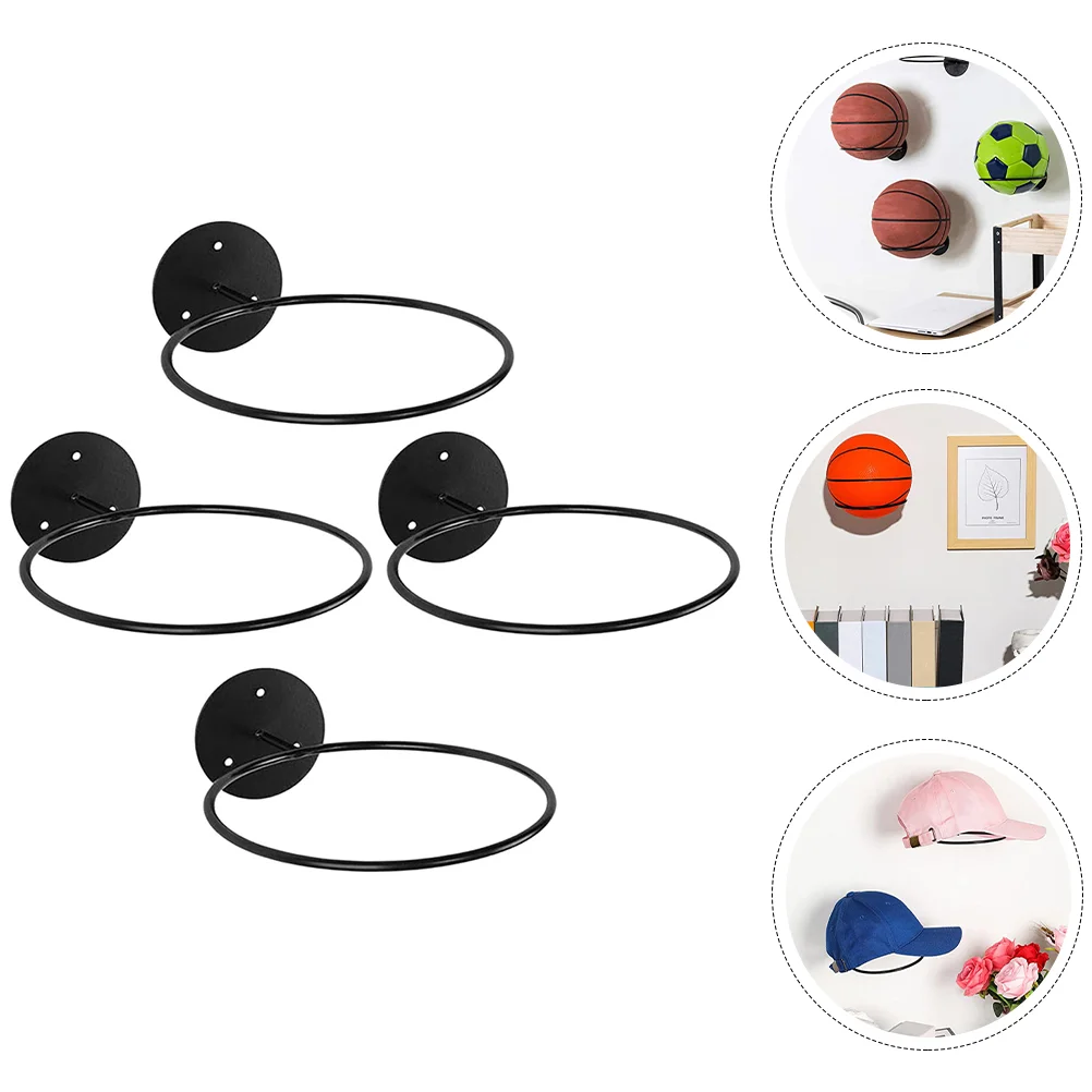 

Wall Mount Basketball Racks Display Holder College Must Haves Football Storage Sports Shelves Decor