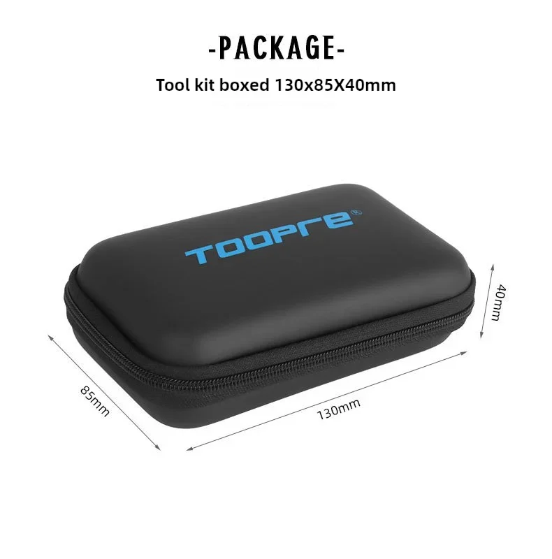 TOOPRE Fahrrad Mini Ratsche Set Tragbare Multi Funktionale Reparatur Kit Fahrrad Reifen Schlüssel Reifen Reifen Patch Reparatur Werkzeuge – Detail 19