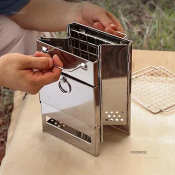 Portable Folding Patio Heater Grill 1