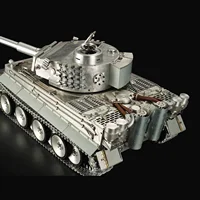 Heng Long 1/6 Heavy Full Metal German Tiger I RTR RC Tank 3818 Tracks Barrel Recoil Remote Control Vehicle Toys for Adults 2