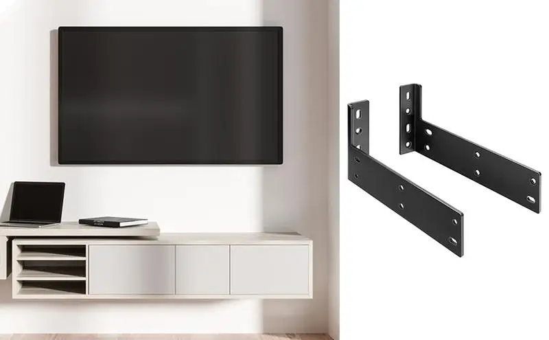 

Floating Shelf Brackets Right Angle Design Support Tool Heavy Duty Wall Shelf Support Bracket For Kitchens Porch And Shop