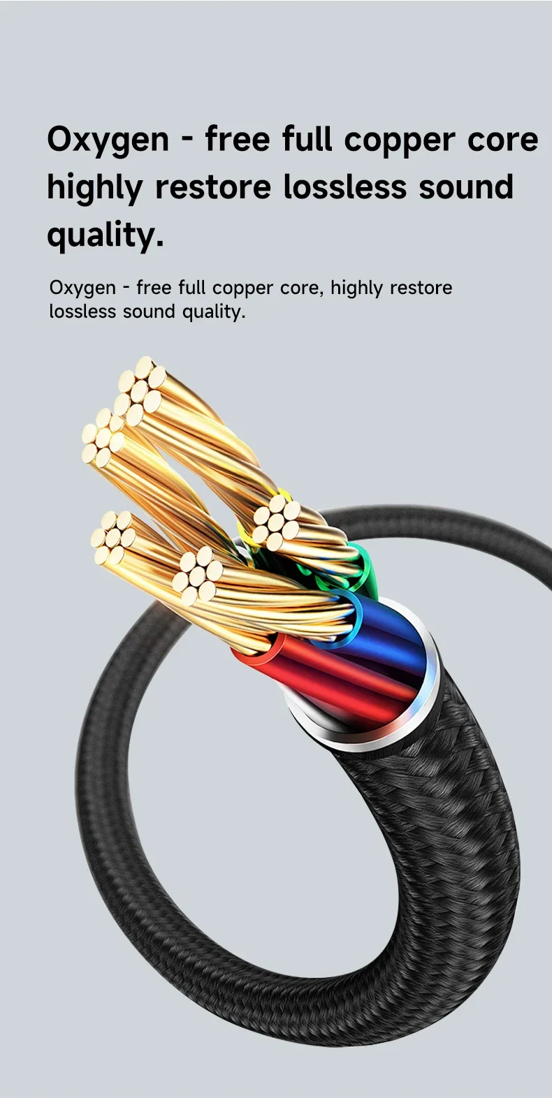 Cuffie sportive open ear cablate con microfono enc e usb-c_voghion.com