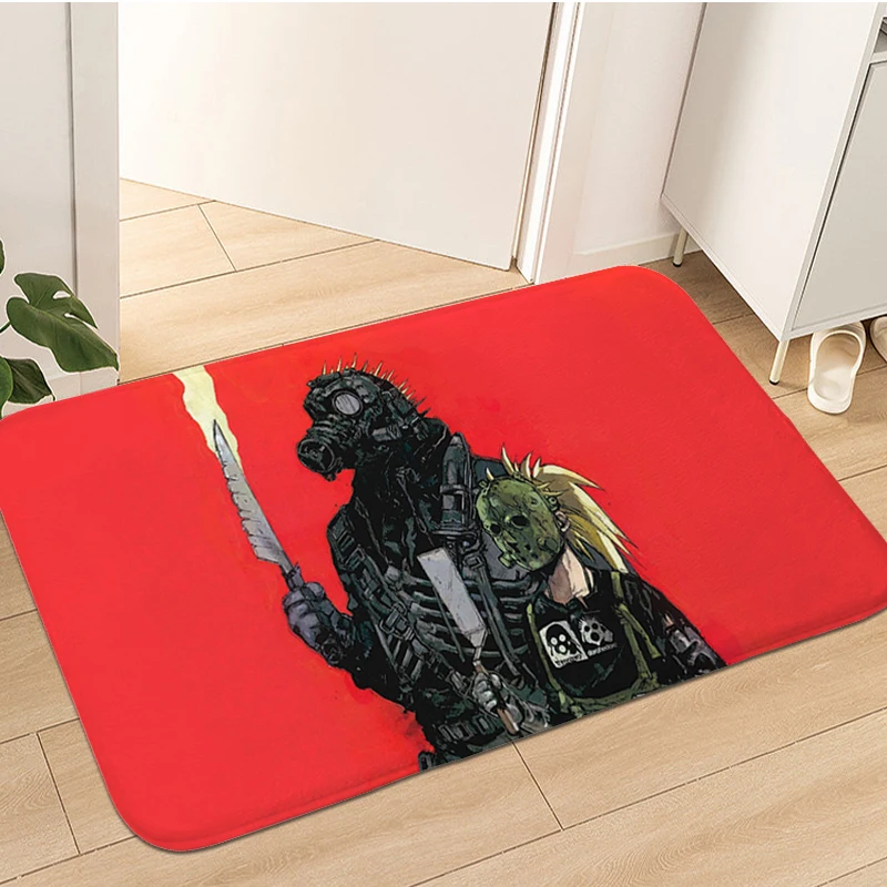 Tappeto Per Camera Da Letto D-Dorohedoros Tappetino Da Bagno Casa Tappetino D'Ingresso Cucina Tapis Roulant Tappeti Corridoio Veranda Tappetino Divert