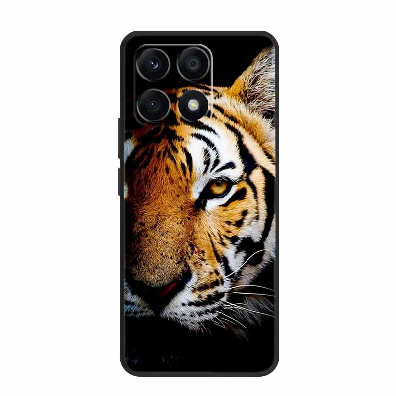 Lion Wolf TPU Silicone Protective Case - Soft Printed Cover