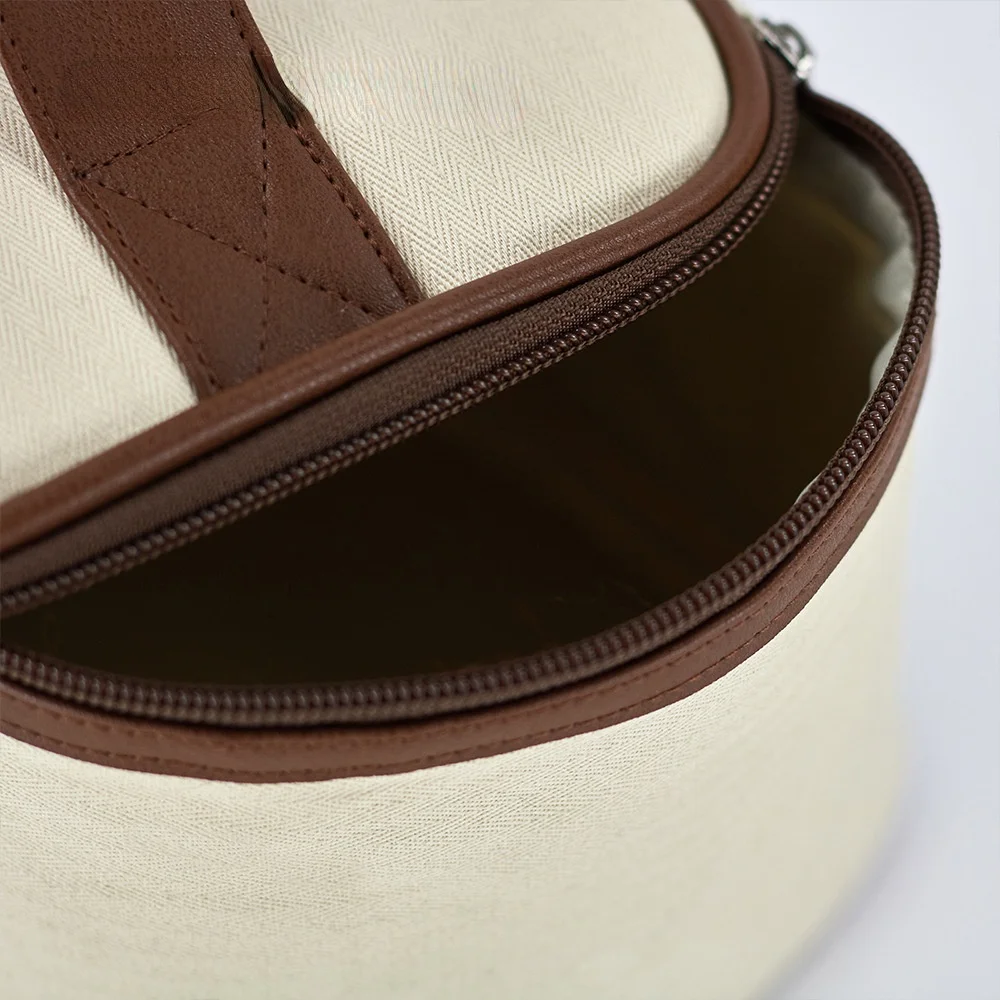 Fosizzo Cosmetic Bags and Cases Organizer Bag With Zipper Women Full Makeup Bag Makeup Suitcase For Travel Storage Bag