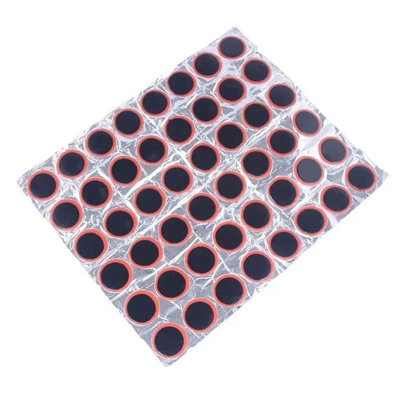 25mm Bike Rubber Puncture Patches Bicycle Tire Tyre Tube Repair Cycle Patch Kit No Glue Inner Tube Puncture Repair Tool