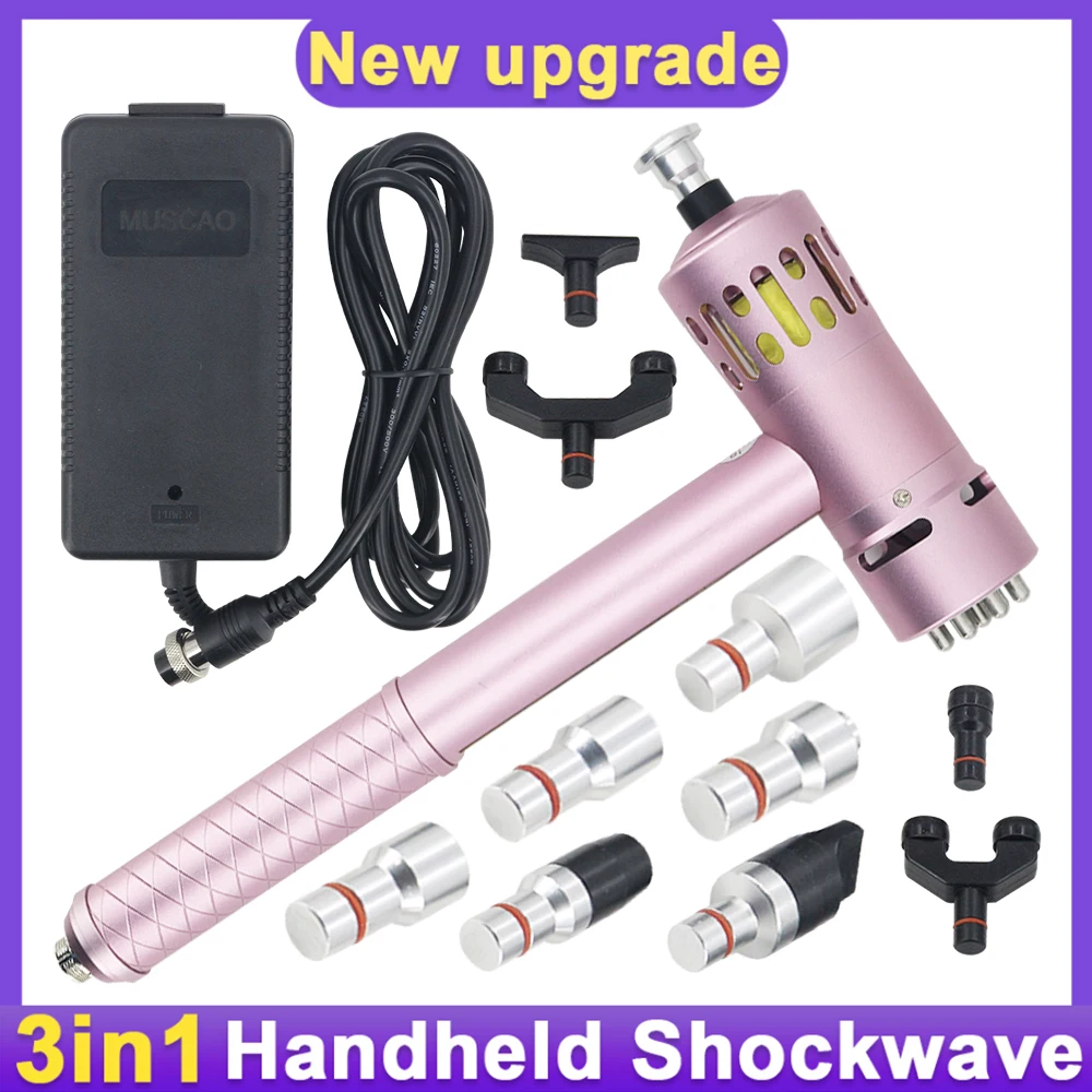 

2023 Shockwave Therapy Machine Extracorporeal Shock Wave Instrument Bioelectricity Massager Chiropractic Adjusting Tool