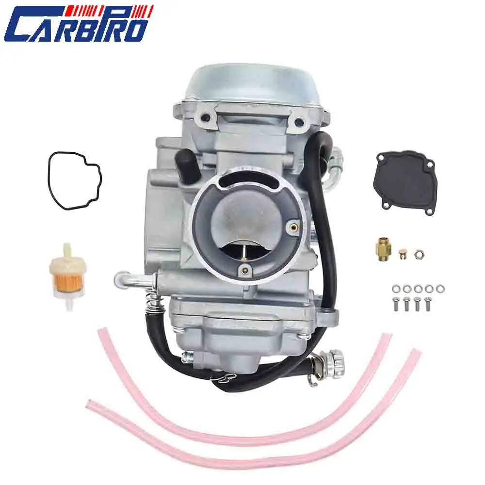 New Polished Carburetor For Suzuki LT-F500F Quadrunner 500 4x4 (1998-2002) | JIK Brand